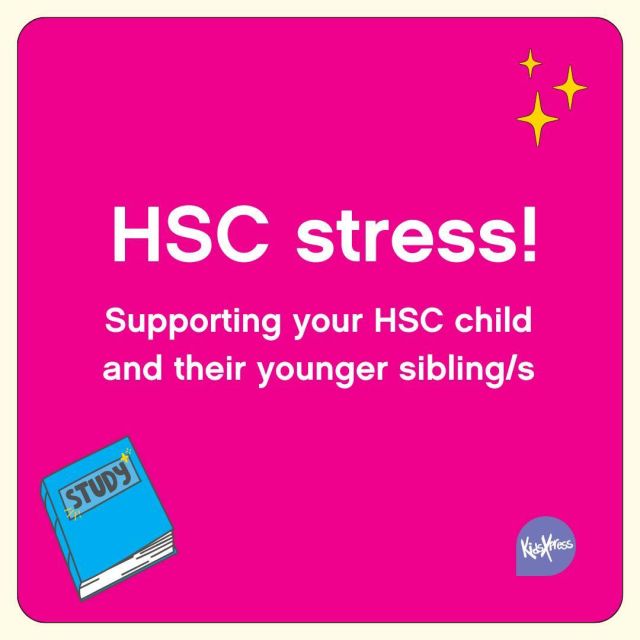 For many Year 12 students, the HSC is on the horizon, and with it comes a whirlwind of emotions. 🎓👩‍🎓👨‍🎓 It's a period of intense stress and anticipation. But what if there are younger siblings in the mix who may not quite grasp the pressure their older brother or sister is under? Here are some tips for parents:  1️⃣ Open Conversations: Encourage open conversations with your Year 12 student about their feelings and concerns. Let them know you're there to support them.  2️⃣ Family Understanding: For younger siblings, try to explain that their older sibling is going through a significant, temporary period of hard work. Help them understand why it's important.  3️⃣ Balance & Support: Offer balance in the household. Ensure the younger ones still receive attention and support, even as the HSC demands extra focus.  4️⃣ Stress-Relief: Teach stress-relief techniques that both older and younger siblings can use. Simple exercises like deep breathing or short breaks can work wonders. A younger sibling might wish to share some of their bubble wand mixture which facilitates the act of deep breathing.  5️⃣ Celebrate Small Wins: Encourage the older sibling to celebrate small victories and progress along the way, reducing the intensity of the final exams. Younger siblings might help their older sibling with rewards such as baking a mug cake for them.  6️⃣ Team Effort: Make studying a family affair, where younger siblings can help their older counterparts review or revise flash cards.  It's a temporary phase that will be over before you know it and life can go back to normal. Good luck to all the families navigating this period. 💪❤  📚🤗 #HSC #FamilySupport #anxiety #examstress