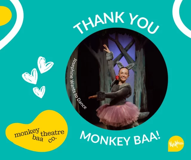 A heartfelt thank you to our friends at @monkeybaatheatreco for inviting children from KidsXpress partner schools to experience the wonder of live theatre through the Theatre Unlimited initiative.  This July and August, students at Batlow Technology School in the Snowy Valleys and Bidwill Public School in Sydney’s Western suburbs will have the chance to see Josephine Wants to Dance—a hilarious and heartwarming musical about believing in yourself, chasing your dreams, and… a dancing kangaroo! Based on the beloved book by Jackie French and Bruce Whatley, it’s a joyful tale that reminds us that anything is possible when you follow your passion.  At KidsXpress, we know the power of the creative arts to heal and inspire. Much like our work in drama, movement and play therapy, theatre provides a powerful outlet for self-expression, emotional exploration and imagination.  Thanks to Monkey Baa’s generosity — including free tickets and transport — many of these children will be attending the theatre for the very first time. We can’t wait to see the excitement on their faces as the curtain rises and Josephine leaps into their hearts.  This partnership reflects a beautiful synergy of purpose, and we’re so grateful to be on this journey together. 
#MonkeyBaa #KidsXpress #TheatreUnlimited #JosephineWantsToDance #CreativeTherapies #HealingThroughTheArts #ArtsForAll #DanceTherapy #DMT #DanceMovementTherapy