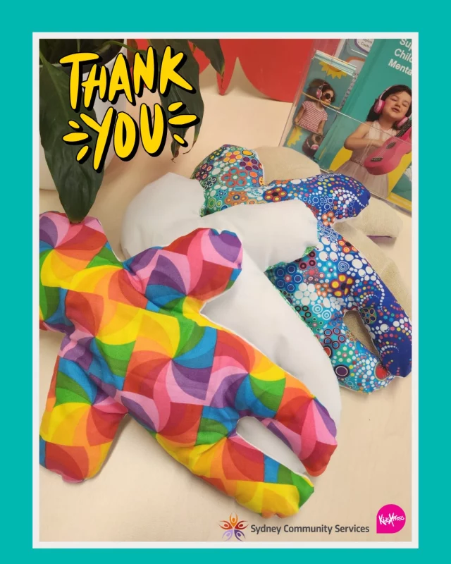 We’re incredibly grateful to our friends at @sydneycommunityservices  for their ongoing generosity and thoughtfulness. For years, this wonderful group has lovingly hand-sewn therapy dolls for us - originally simple calico designs, and now transformed into these gorgeous, brightly coloured creations that look absolutely stunning.  At KidsXpress, these dolls play a powerful role in expressive therapy. Soft and inviting, they help children feel safe enough to express emotions they may not yet have words for. Whether used in storytelling, role-play, or simply as a comforting presence during sessions, they’re an invaluable tool in helping children process their experiences through creativity.  Thank you for supporting children’s mental health in such a meaningful, creative and heartfelt way. 💜  #ThankYouThursday #tyt  #KidsXpress #ChildrensMentalHealth #ExpressiveTherapy #PlayTherapy #CommunityKindness #TraumaDolls #SydneyCommunityServices #TherapyDolls #TraumaInformedCare